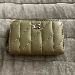 Coach Small Zip Around Card Case